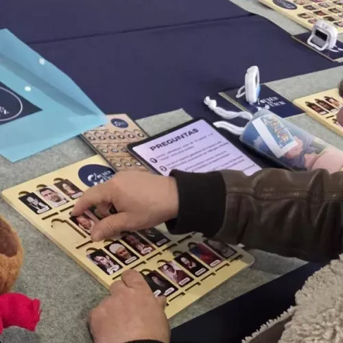 Actividad participativa del concurso “Quién es Quick”