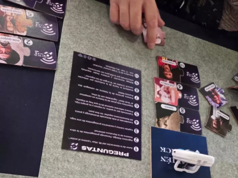 Participantes en el juego cultural “Quick de 2”