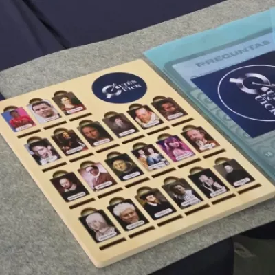 Reto cultural durante el concurso “Quién es Quick”