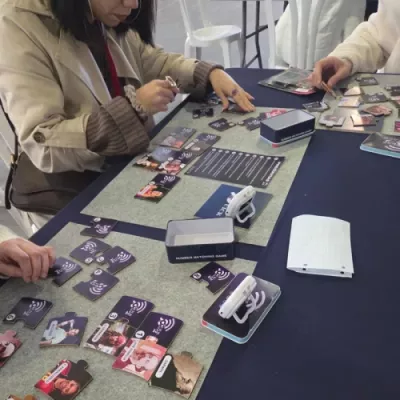 Actividad participativa del juego “Quick de 2”