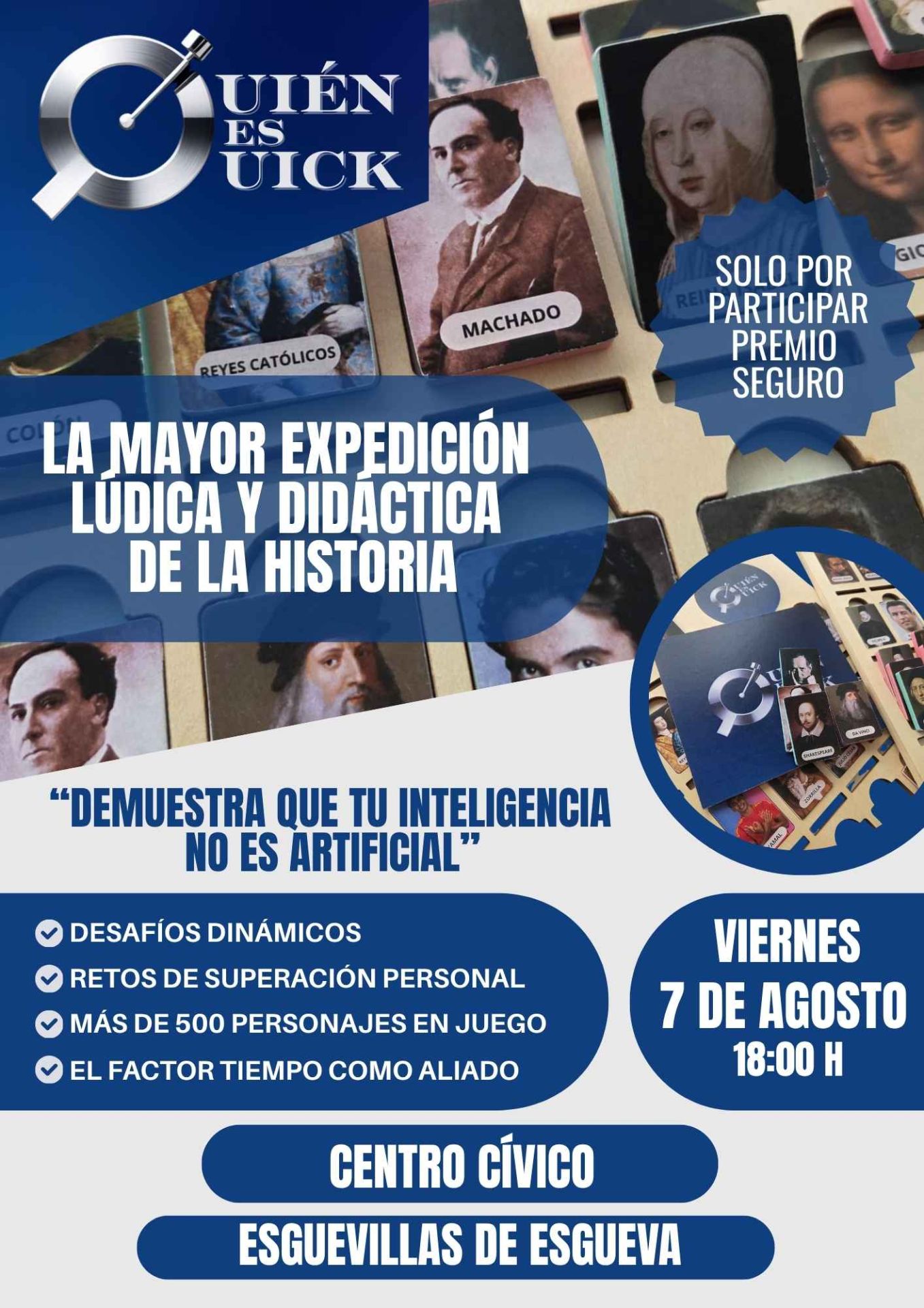 qui&eacute;n es quick SEMANA CULTURAL ESGUEVILLAS DE ESGUEVA