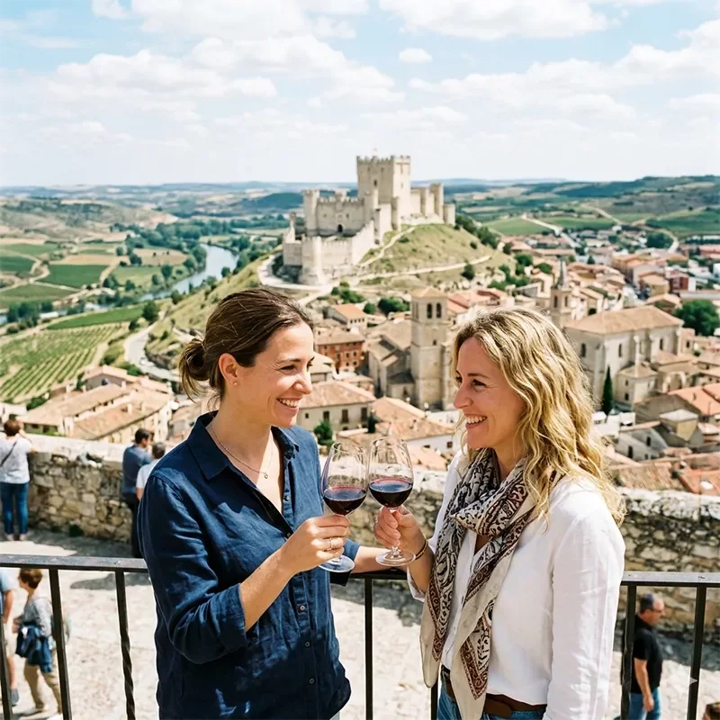 Actividad del evento enogastron&oacute;mico &ldquo;Enclave de Vino&rdquo; en Valladolid con catas guiadas, vinos de denominaciones de origen de Castilla y Le&oacute;n y experiencias gastron&oacute;micas.